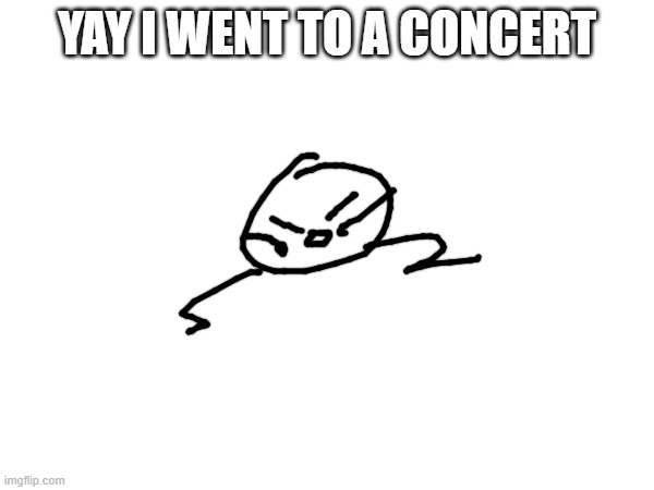 it was funded by my school yay | YAY I WENT TO A CONCERT | made w/ Imgflip meme maker