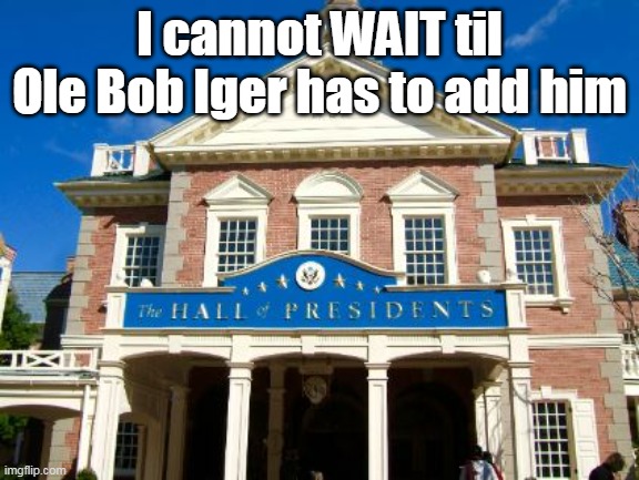 I cannot WAIT til Ole Bob Iger has to add him | made w/ Imgflip meme maker