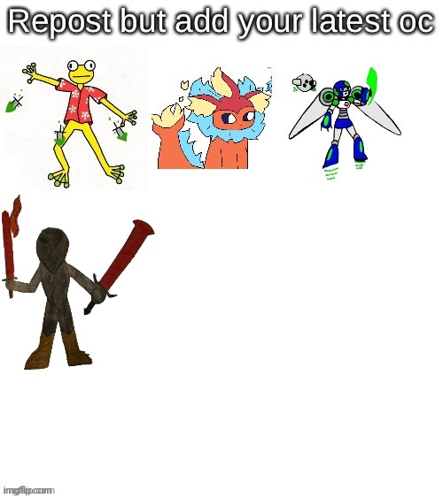 I have made a new one but I can't you guys her yet | made w/ Imgflip meme maker