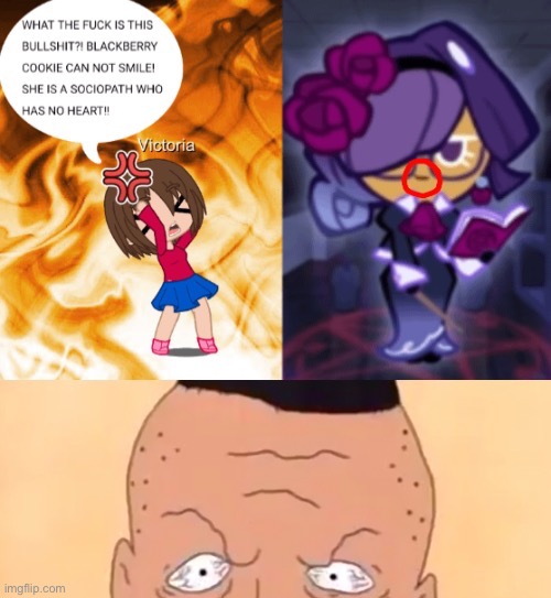 goth girl smiling = sociopath apparently. | made w/ Imgflip meme maker
