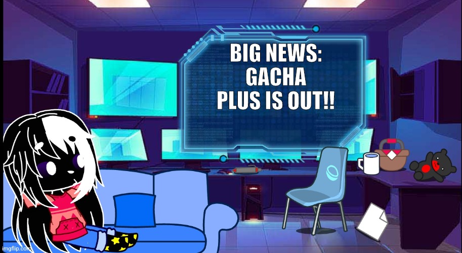 I suggest you check beowulfs videoAlso you can get it on the app store I got it and so far it looks good! | BIG NEWS:
GACHA PLUS IS OUT!! | image tagged in lefty the puppets news board,gacha plus,wooo | made w/ Imgflip meme maker