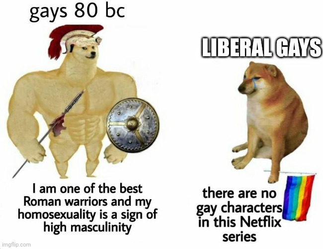 As a gay person, I believe there are only two genders | LIBERAL GAYS | made w/ Imgflip meme maker