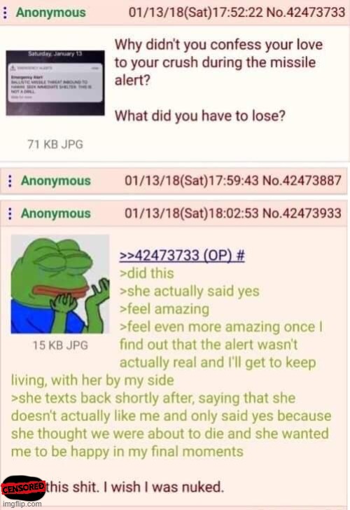 Still a better love story than Twilight | image tagged in 4chan,greentext | made w/ Imgflip meme maker