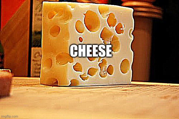 Swiss Cheese | CHEESE | image tagged in swiss cheese | made w/ Imgflip meme maker