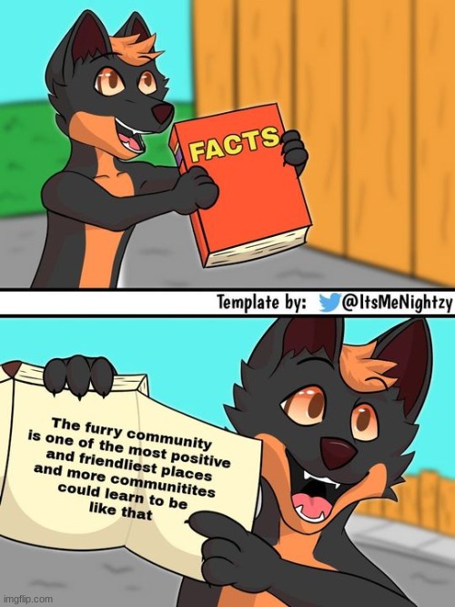 little wholesome meme for yall ^_^ | image tagged in furry,the furry fandom,wholesome,furry memes | made w/ Imgflip meme maker