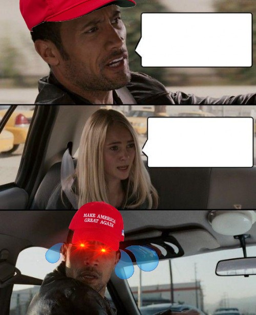 High Quality MAGA Suprise Blank Meme Template