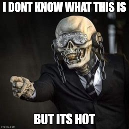 I DONT KNOW WHAT THIS IS BUT ITS HOT | made w/ Imgflip meme maker