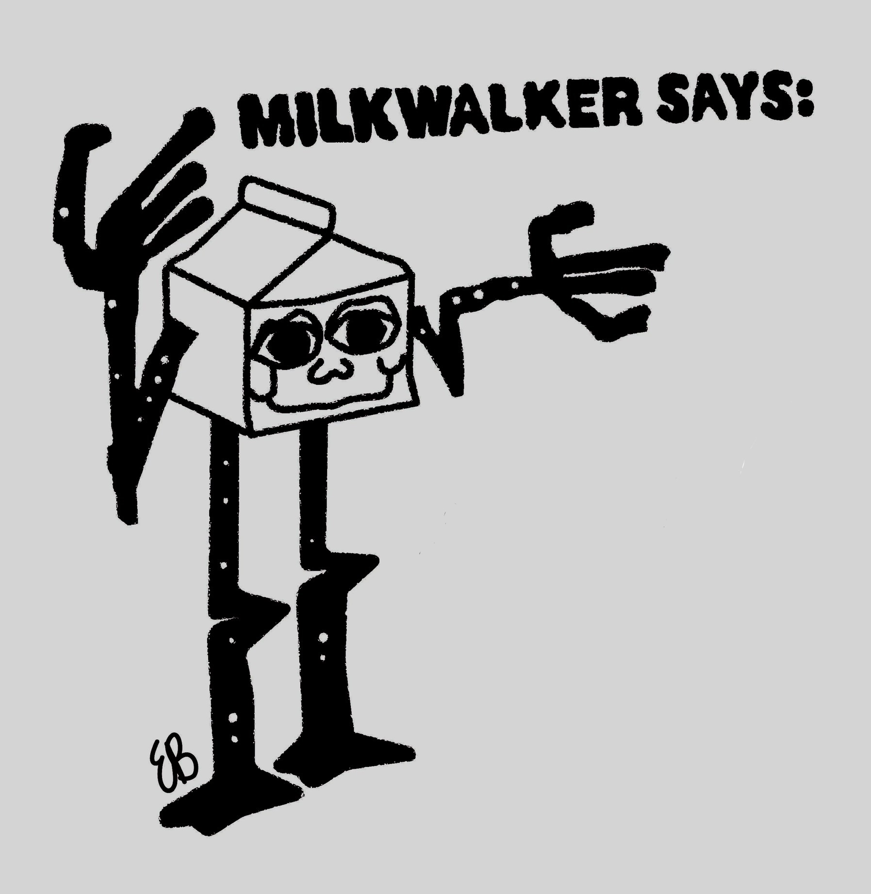 High Quality milkwalker template Blank Meme Template