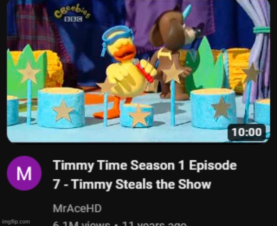 why did youtube recommending this, i'm not that young, probably because i used to watch it when i was a kid? | made w/ Imgflip meme maker
