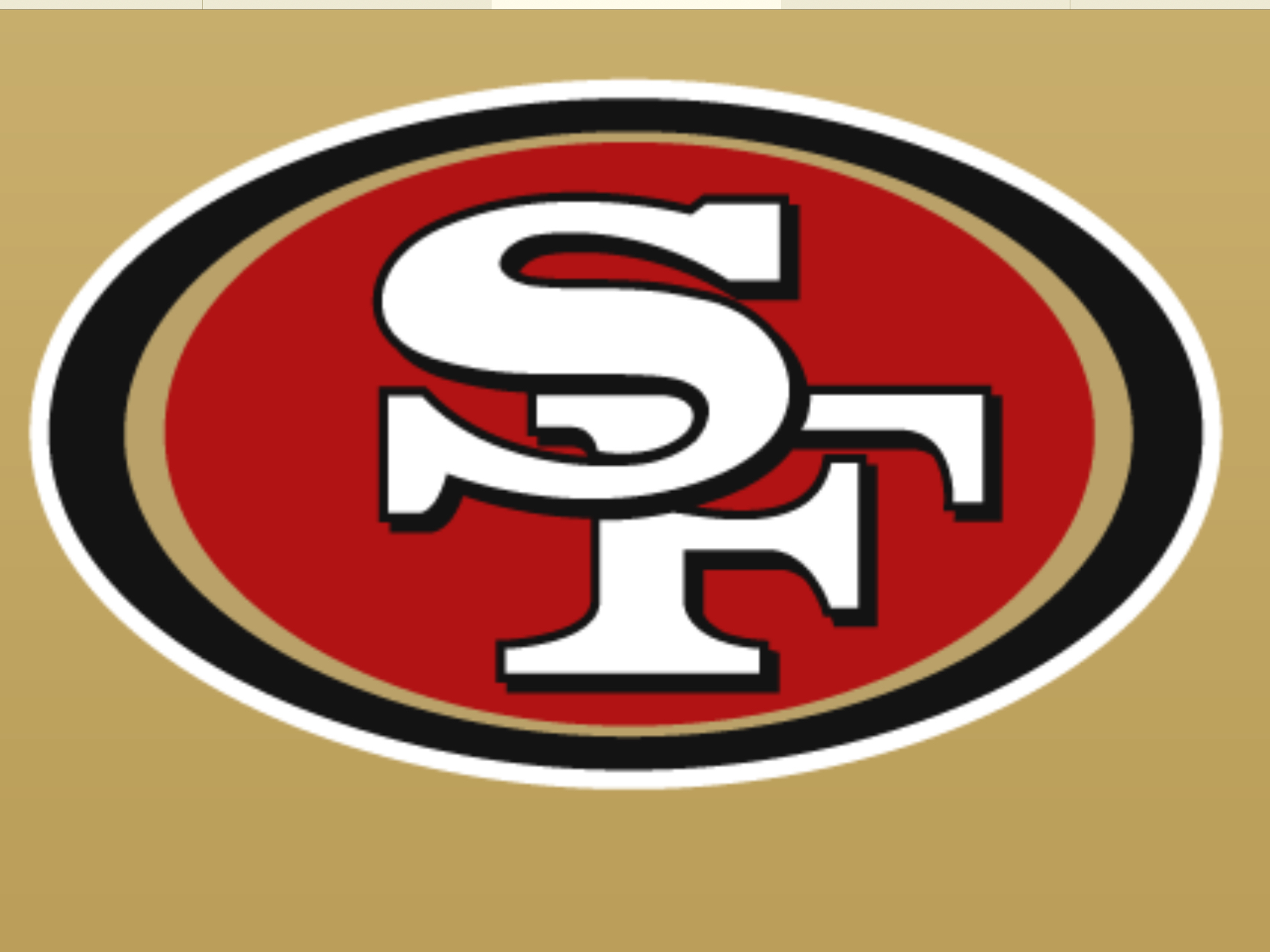 49ers logo Blank Meme Template