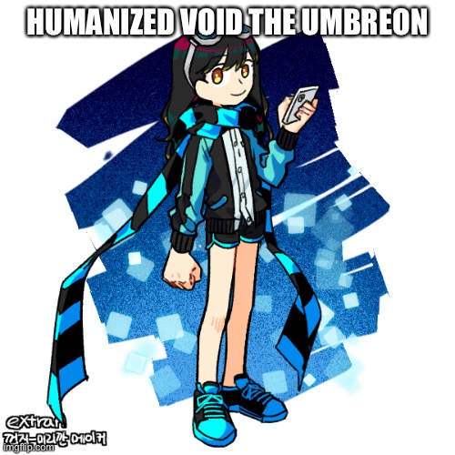 HUMANIZED VOID THE UMBREON | made w/ Imgflip meme maker