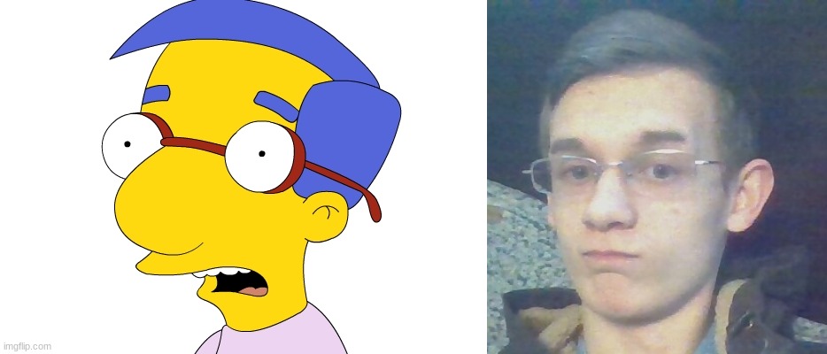 image tagged in milhouse une fou | made w/ Imgflip meme maker