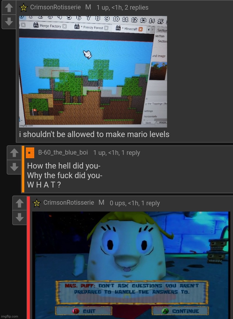 made w/ Imgflip meme maker