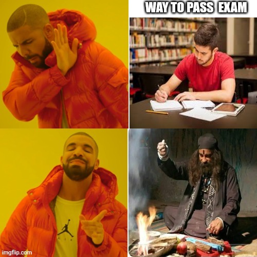 Black magic exam | image tagged in exams | made w/ Imgflip meme maker