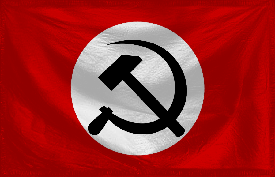 Nazbolshevik Flag Blank Meme Template