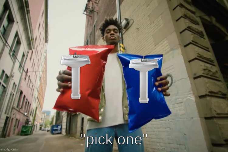 Pick one | image tagged in pick one | made w/ Imgflip meme maker