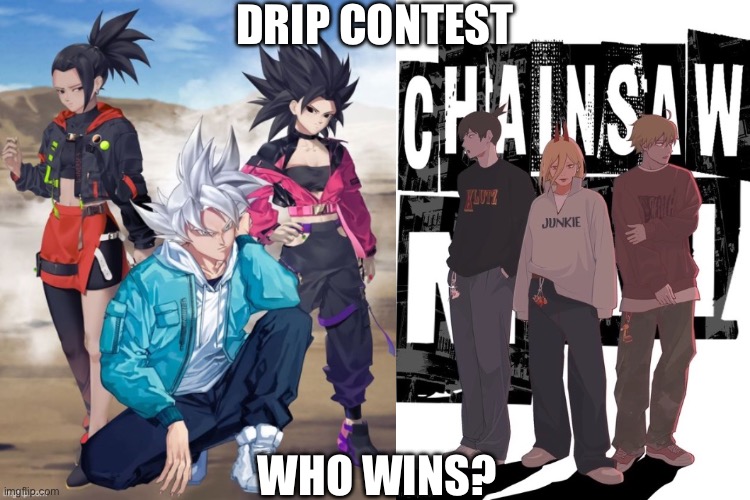 Left or right | DRIP CONTEST; WHO WINS? | made w/ Imgflip meme maker