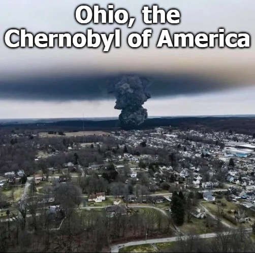 send in the troops | Ohio, the Chernobyl of America | image tagged in image tag | made w/ Imgflip meme maker
