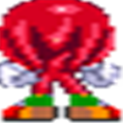Knuckles back Blank Meme Template