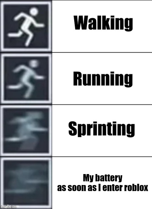 Hmmmmm | My battery as soon as I enter roblox | image tagged in very fast,roblox meme,relatable memes | made w/ Imgflip meme maker