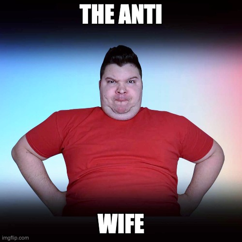 Upvote or you will be one with the anti wife | THE ANTI; WIFE | image tagged in memes | made w/ Imgflip meme maker