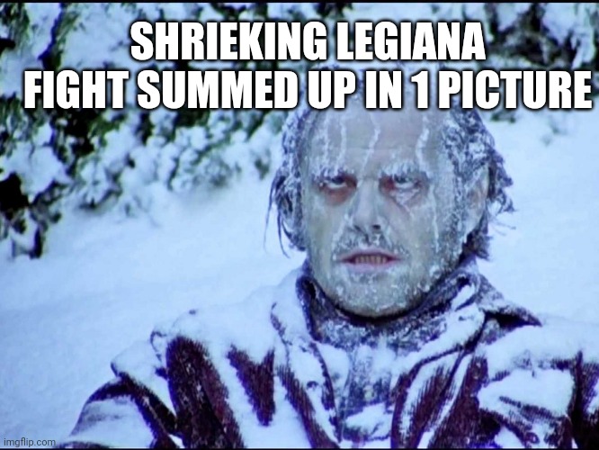 Only monster hunter players will understand | SHRIEKING LEGIANA FIGHT SUMMED UP IN 1 PICTURE | image tagged in frozen jack,monster hunter | made w/ Imgflip meme maker