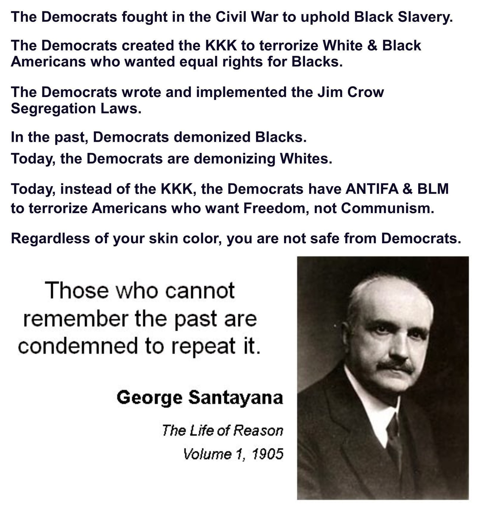 158 Years of Democrat History | image tagged in democrats,history lesson,jim crow,kkk,antifa,blm | made w/ Imgflip meme maker