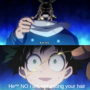 High Quality Eat this Deku Blank Meme Template