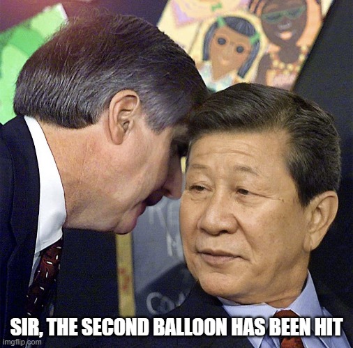 Sir.. | SIR, THE SECOND BALLOON HAS BEEN HIT | made w/ Imgflip meme maker