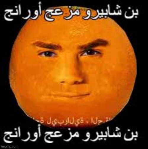 arabic orange | image tagged in arabic orange | made w/ Imgflip meme maker