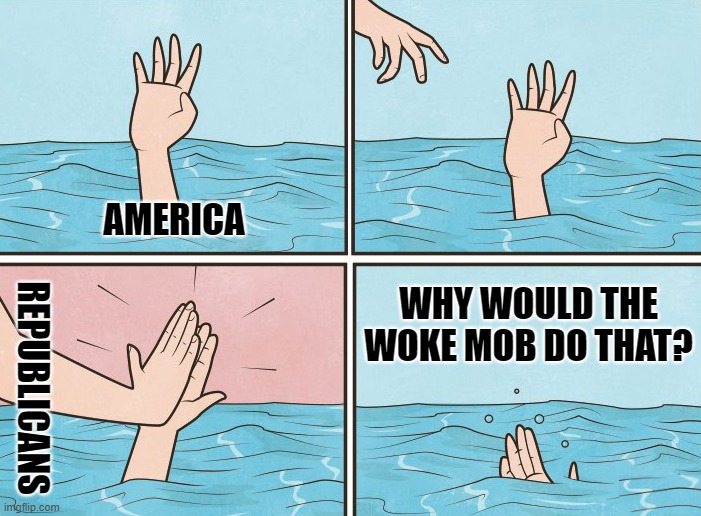ya cant spell patriot without riot... | AMERICA; WHY WOULD THE WOKE MOB DO THAT? REPUBLICANS | image tagged in fake,patriots,jan6,riot,seditious,conspiracy | made w/ Imgflip meme maker