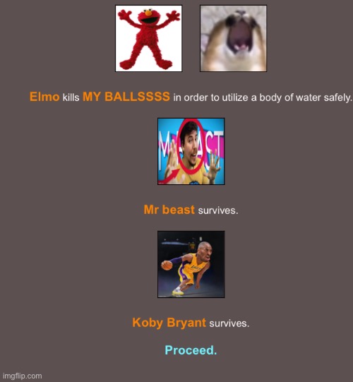 Elmo kills | made w/ Imgflip meme maker