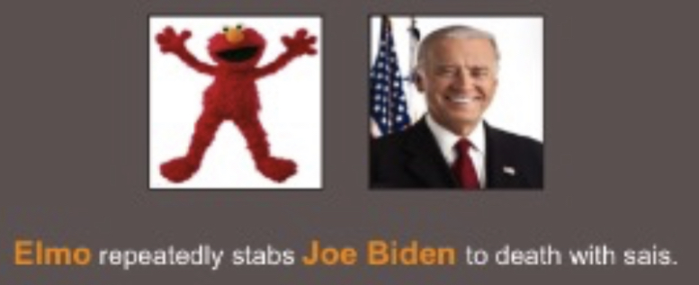 Elmo Joe biden Blank Meme Template