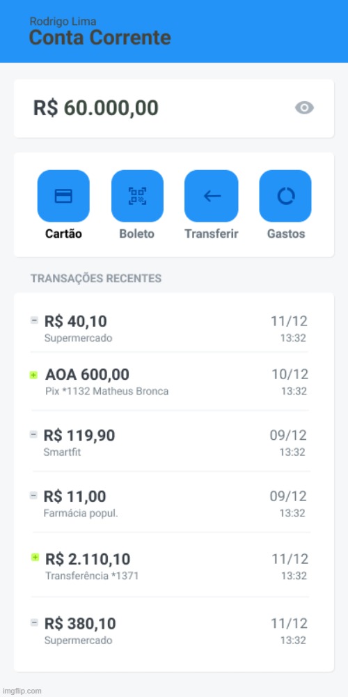 GitHub - zrodrigolimaz/appBank-ReactNative: extrato finance app - feito ...