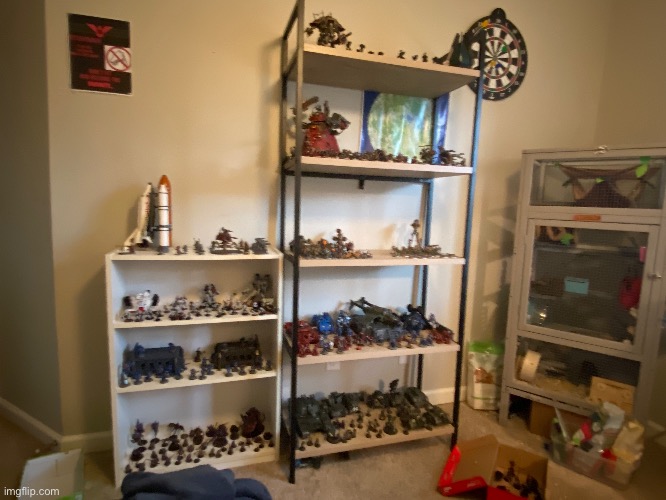 The 40k shelf | image tagged in memes | made w/ Imgflip meme maker