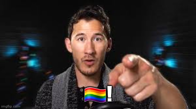 Markiplier pointing | 🏳️‍🌈! | image tagged in markiplier pointing | made w/ Imgflip meme maker