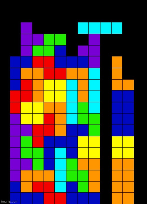 Tetris Fail | image tagged in tetris fail | made w/ Imgflip meme maker