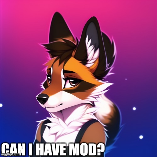 CAN I HAVE MOD? | made w/ Imgflip meme maker