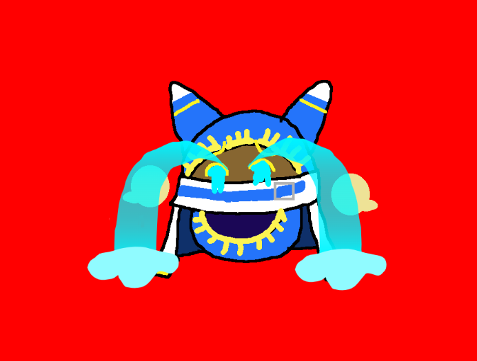 Magolor is Crying Blank Meme Template