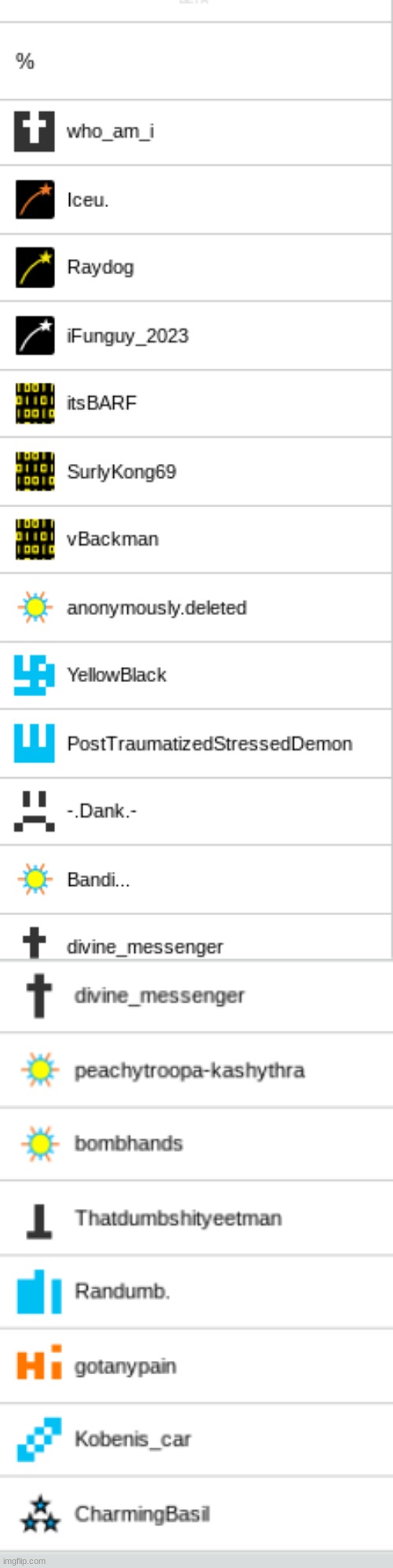 Who the heck is divine messager imgflip