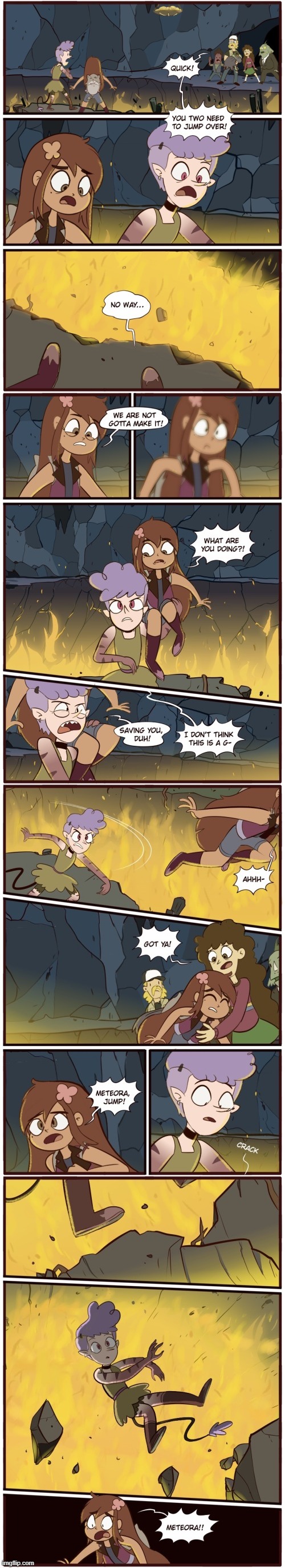 Echo Creek: A Tale of Two Butterflies: Chapter 2: The Half Way (Part 32) | image tagged in morningmark,svtfoe,comics/cartoons,star vs the forces of evil,comics,memes | made w/ Imgflip meme maker