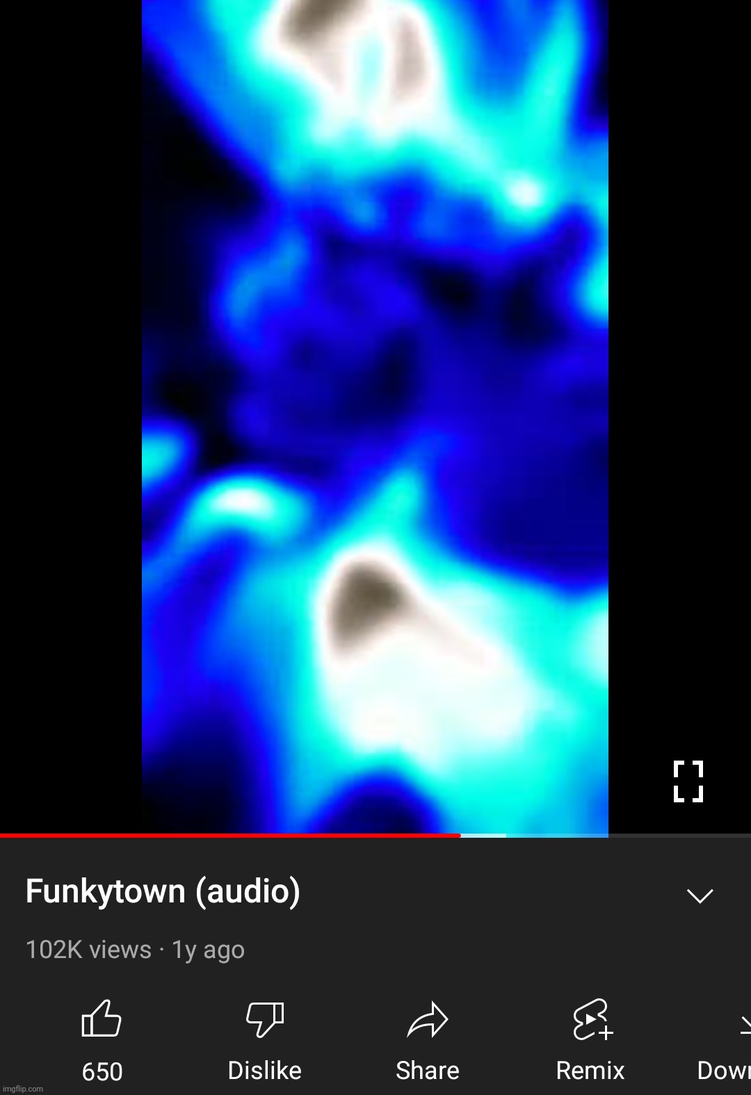 bruh this ain't just the audio, its also the vid (with a weird filter) | made w/ Imgflip meme maker