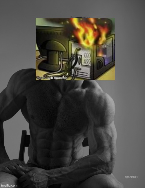 Giga Chad | image tagged in giga chad | made w/ Imgflip meme maker