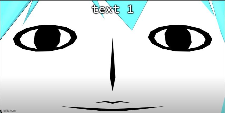 cursed miku 1 | text 1 | image tagged in cursed miku 1 | made w/ Imgflip meme maker