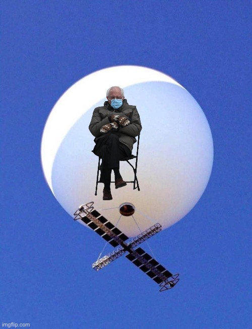 Chinese Spy Balloon | image tagged in chinese spy balloon | made w/ Imgflip meme maker