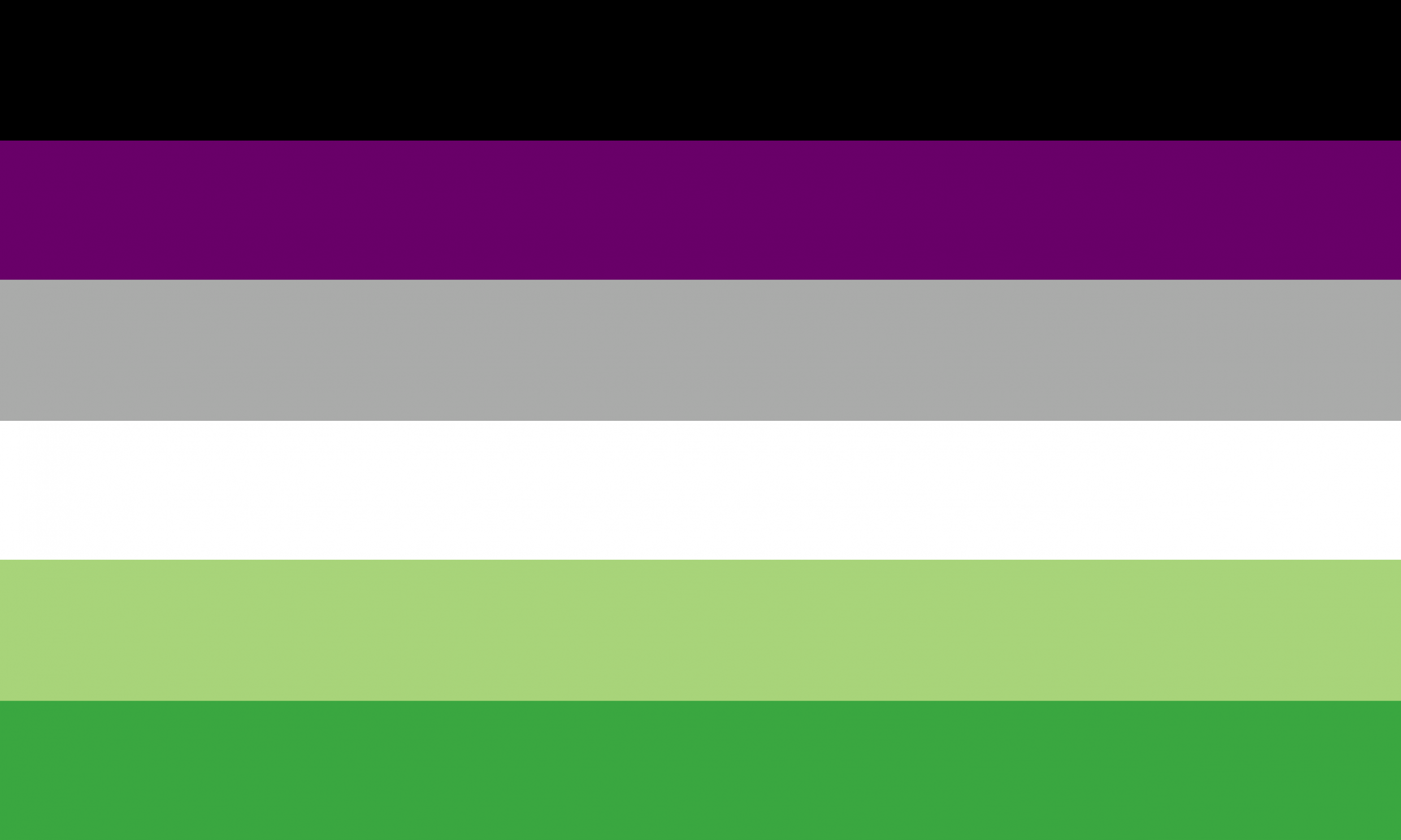 Aromantiv Asexuak Flag Blank Meme Template
