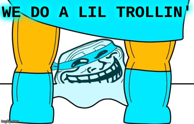 found this in twitter's comic | WE DO A LIL TROLLIN' | image tagged in twitter,trollface,idk | made w/ Imgflip meme maker