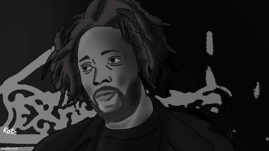 Count Me Out - By Me! (ofc lol) | image tagged in kendrick lamar,drawing,digital art | made w/ Imgflip meme maker