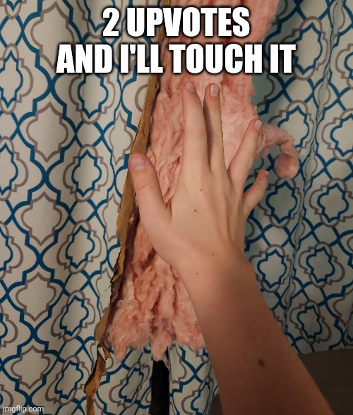 We don't talk about my finger spacing | 2 UPVOTES AND I'LL TOUCH IT | made w/ Imgflip meme maker