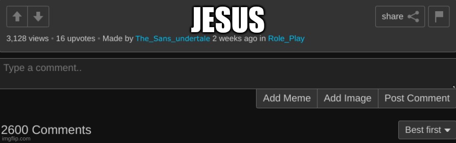 JESUS | made w/ Imgflip meme maker